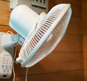 ツリーハウス 扇風機